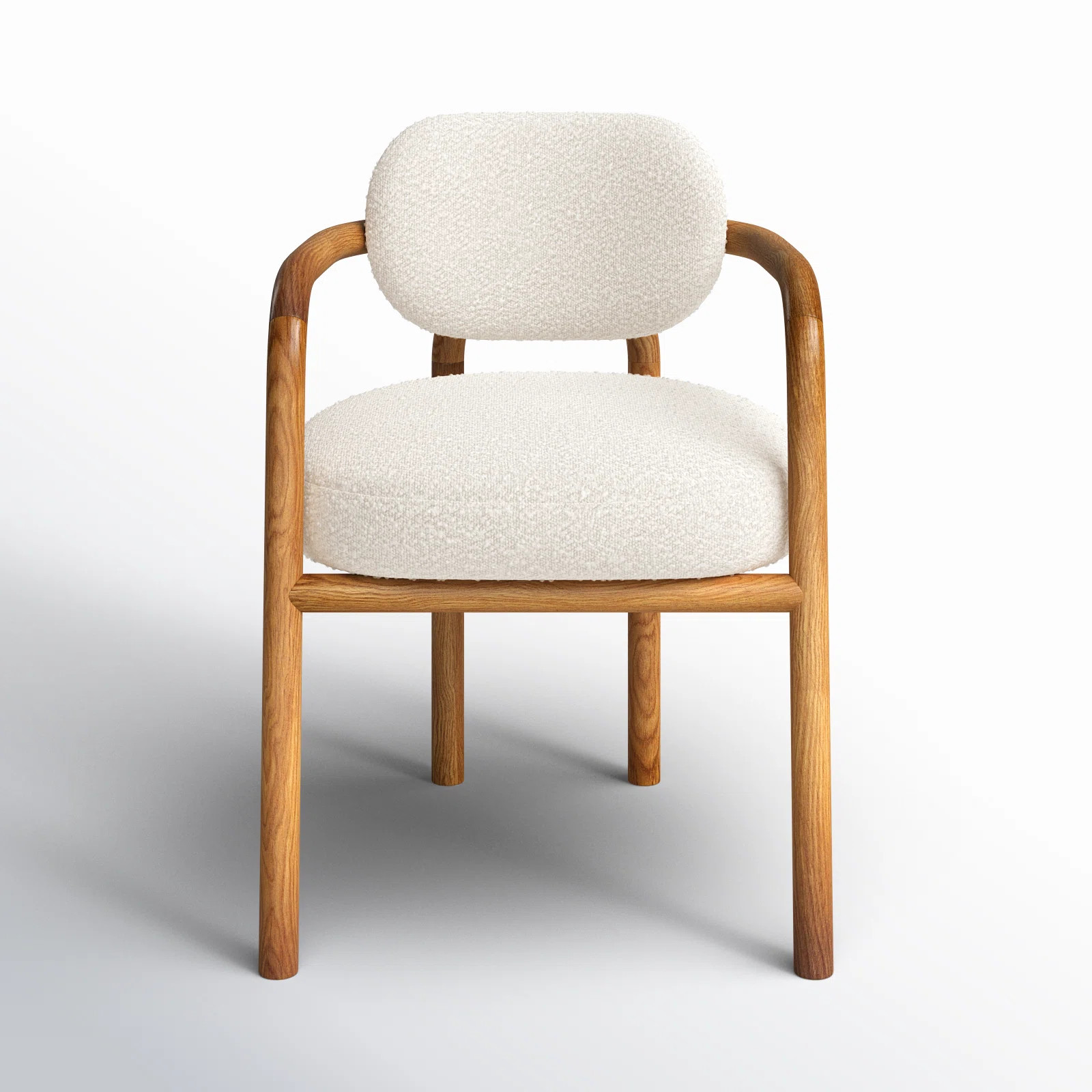 Neptunia 19.5'' H Boucle Upholstered Armchair | Wayfair North America