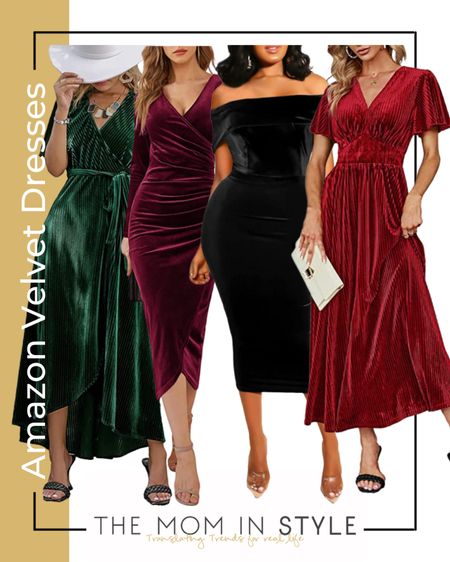 Amazon Velvet Dresses For The Holidays 🥂

affordable fashion // amazon fashion // amazon finds // amazon fashion finds // fall fashion // fall outfits // velvet dress // holiday dress

#LTKHoliday #LTKunder100 #LTKstyletip