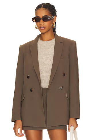 ASTR the Label Milani Blazer in Mushroom from Revolve.com | Revolve Clothing (Global)