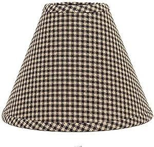 Home Collection by Raghu Newbury Gingham Black Lampshade 14" | Amazon (US)