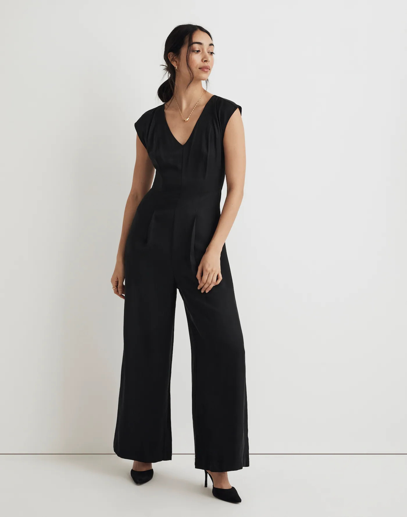 Seamed Wide-Leg Jumpsuit | Madewell | Madewell