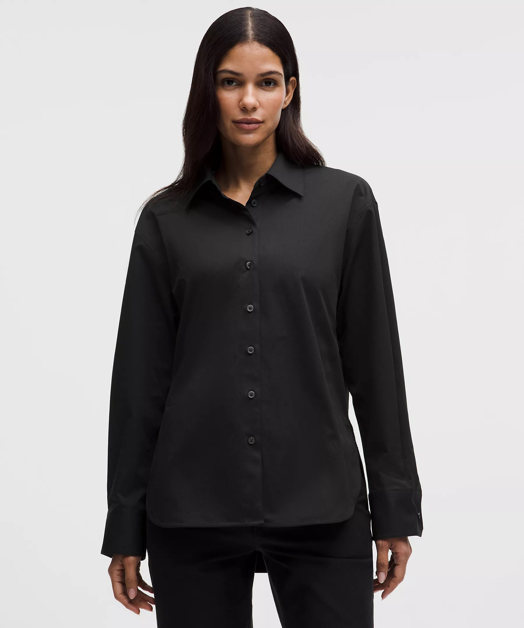 Woven Relaxed-Fit Button-Up Shirt | Lululemon (US)