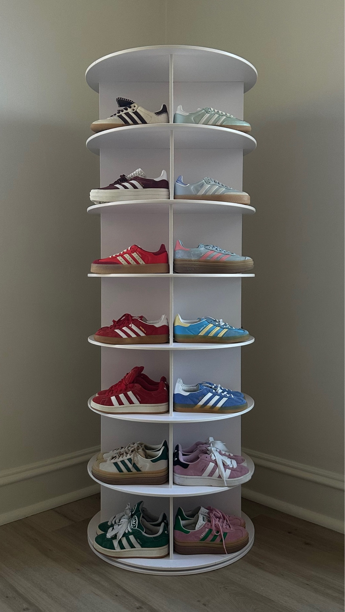 my sneaker collection: colorful 🍒🍸⭐️