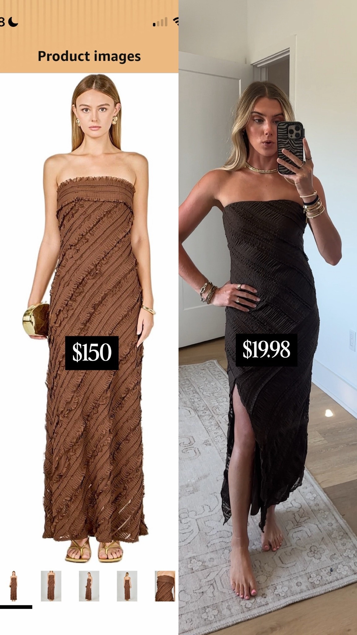 this is stunning the chocolate brown is such a great fall color and of course it’s a look for less at a fraction of the price 😌 you could dress this up or down! 5’4/xs in my LTK. 

#walmartfinds #walmartfashion #walmartstyle #walmartfashionfinds #walmartdress @Walmart

#LTKWedding #LTKSaleAlert #LTKootd