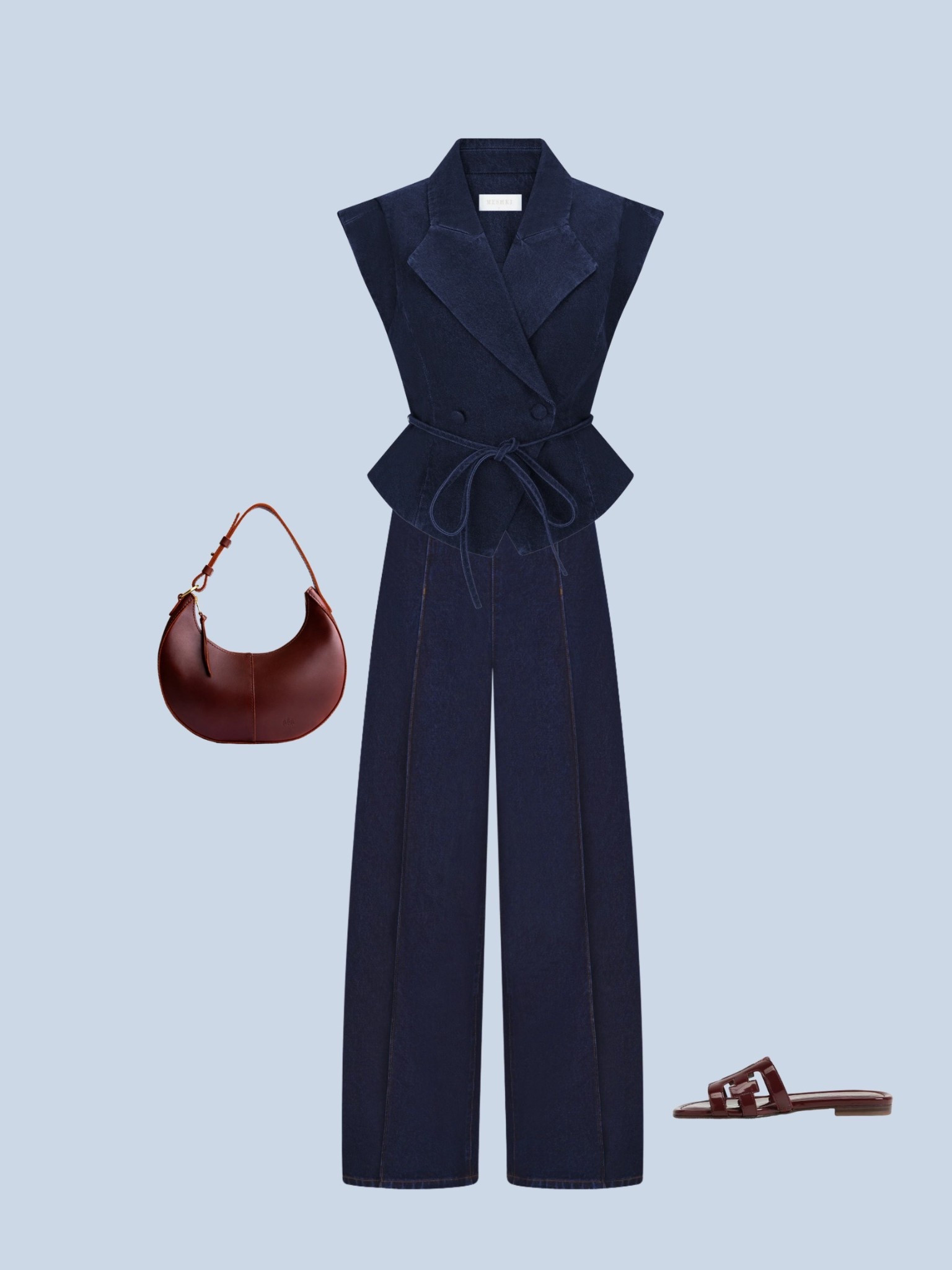 The cutest denim on denim set 

#LTKSeasonal #LTKItBag