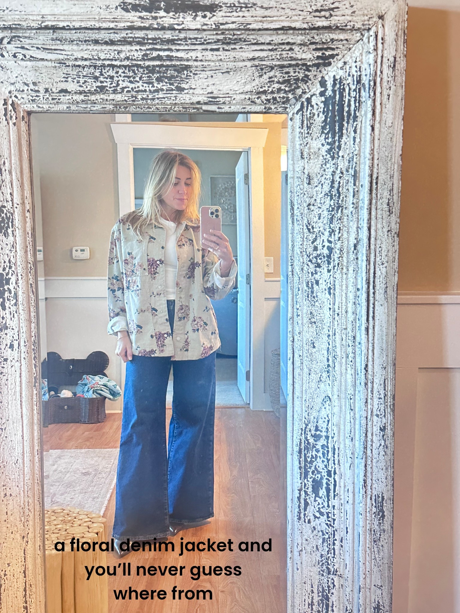 floral + denim 

#LTKdayinmylife #LTKOver40 #LTKSeasonal