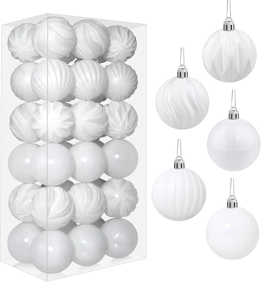 Annecy Christmas Ball Ornaments, 36 PCS 2.36 Inch Christmas Tree Decoration, Shatterproof Christm... | Amazon (US)