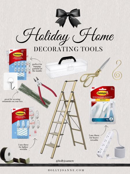 The best tools for decorating for the holidays!! Follow @hollyjoannew for home and style finds! I’m so glad you’re here!! Xx

Holiday Home | Christmas Decor | Gift Ideas | Amazon Home Finds | Home Decor | Gold Five Step Ladder | Aesthetic Home Utility Practical Gifts | Command Hoops Damage Free | Storage Box | Gold Scissors | Florist Tools | Event Planner

#LTKGiftGuide #LTKhome #LTKHoliday
