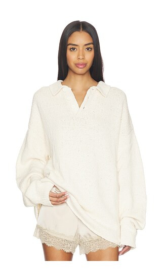 Vintage Rugby Shirt in Cream | Revolve Clothing (Global)
