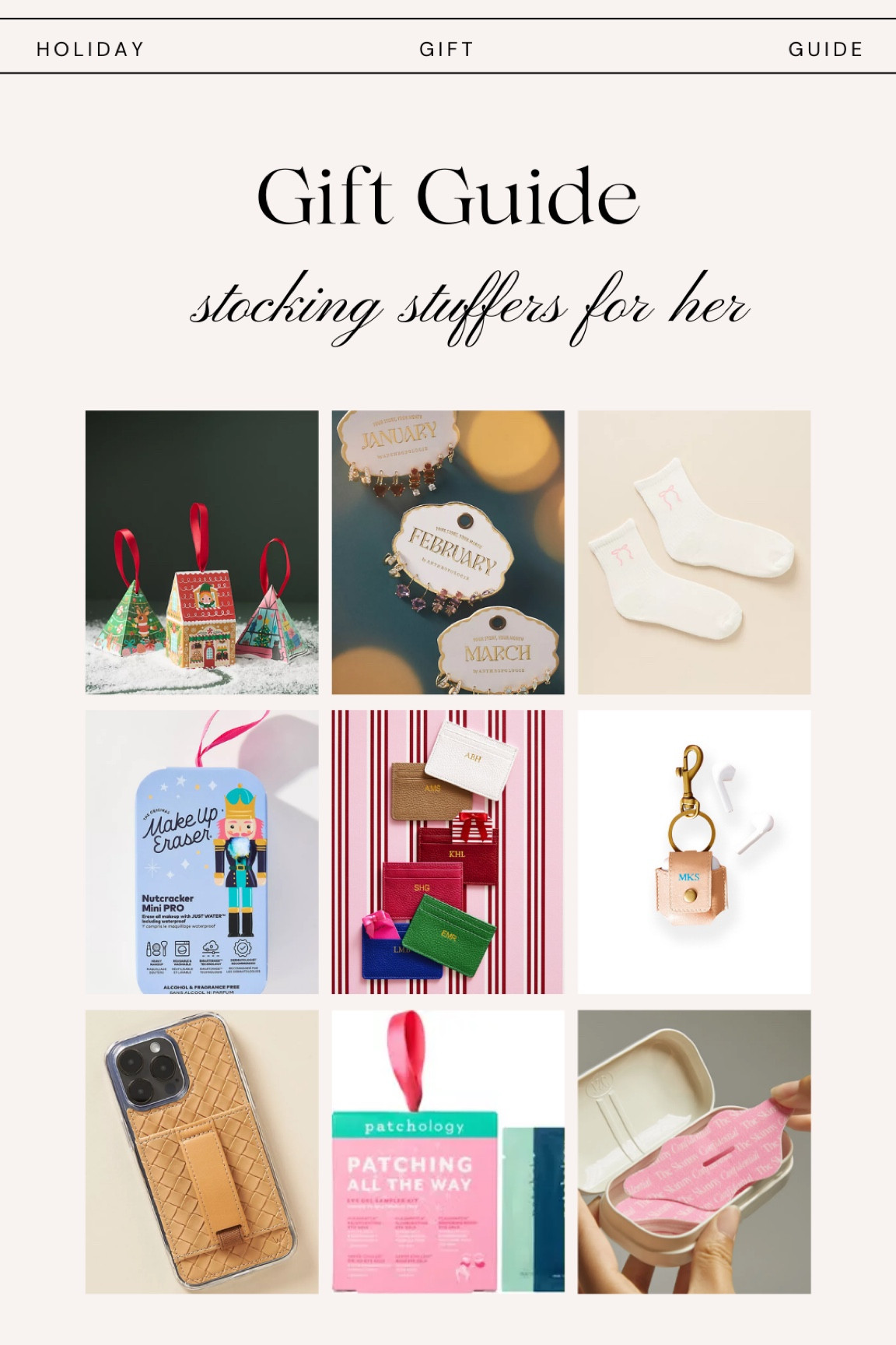 Stocking stuffers for her! 

#LTKFindsUnder50 #LTKHoliday #LTKGiftGuide