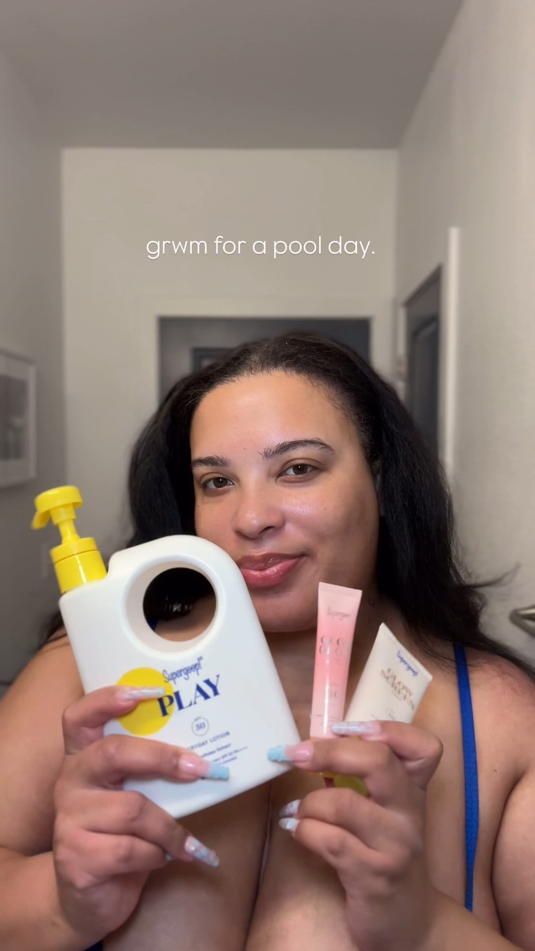 GRWM for a pool day using all @supergoop 😍

#LTKSeasonal #LTKBeauty