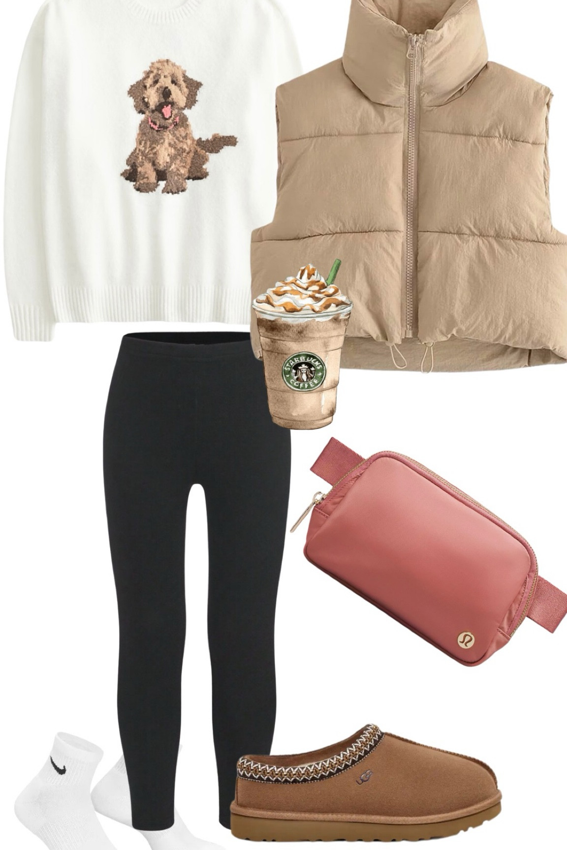 Back to school outfit 
Golden doodle sweater xs
puffer vest 10 
Beltbag 

#LTKFamily #LTKKids #LTKBacktoSchool