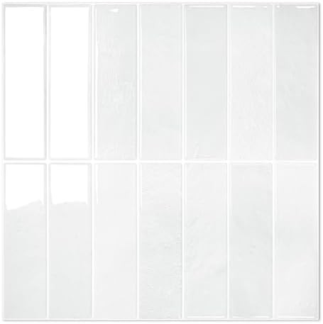 STICKGOO 10-Sheet Peel and Stick Backsplash Tile, Self Adhesive Vinyl Wall Tiles, Stick on Backsp... | Amazon (US)