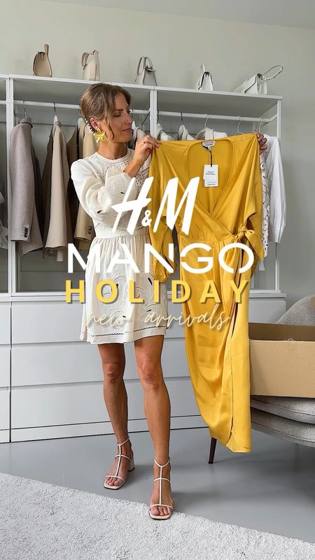 Currently loving that holiday vibe ☀️ Selected a few new arrivals and favorites from Mango, h&m and &otherstories. I’ll also upload the outfits individually with more sizing info. Read the size guide/size reviews to pick the right size.

Leave a 🖤 to favorite this post and come back later to shop

Satin wrap maxi dress, wrap dress, yellow dress, beach dress, ajour dress, sparkling dress, holiday dress, holiday outfit, vacation outfit, bikini, swimsuit, white playsuit, buttoned down dress, embroidered skirt, wrap blouse, linen shirt, bermuda shorts, knit top, knit skirt 

#LTKstyletip #LTKSeasonal