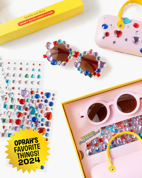 Sparkle and Shine Gemify\u00ae Sunglasses & Case | Super Smalls