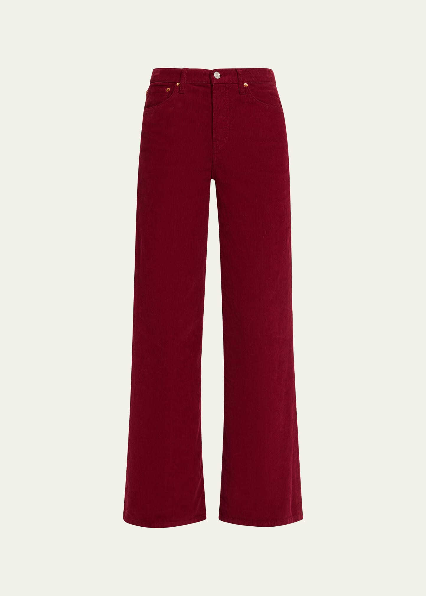 RE/DONE Studded Wide Flare Corduroy Pants | Bergdorf Goodman