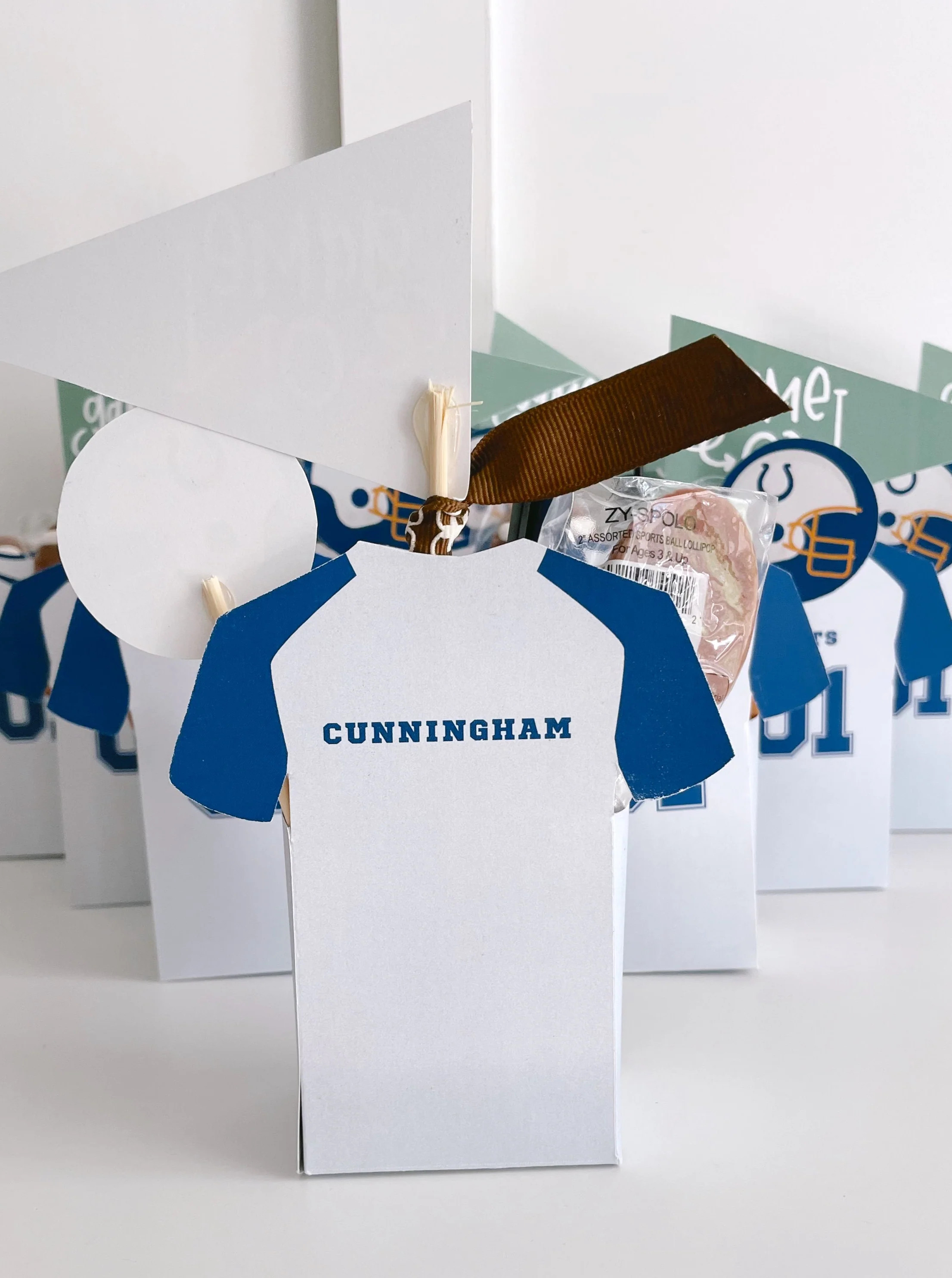Football Jersey Boxes | Sports | The Letter Vee
