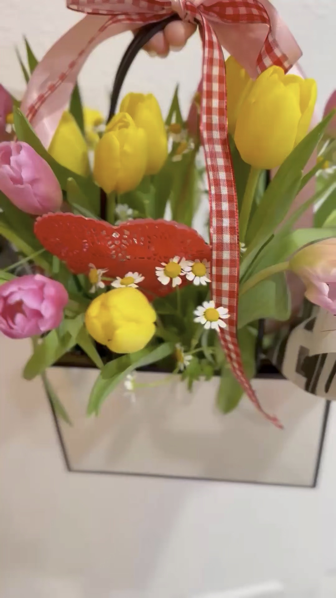 Super fun way to do a floral arrangement this Valentine’s Day! Perfect for a galentines day party 

#LTKSeasonal #LTKValentine #LTKHome