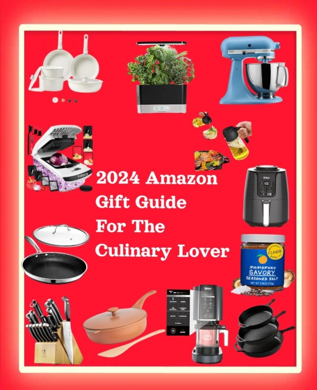 Gift ideas for foodies or people who love to cook! 

#LTKCyberWeek #LTKHoliday #LTKGiftGuide
