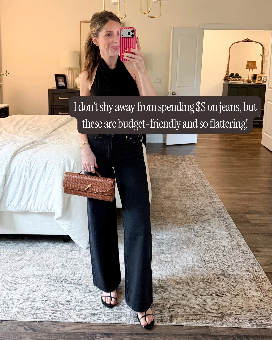 My jeans and bag are on sale for prime day