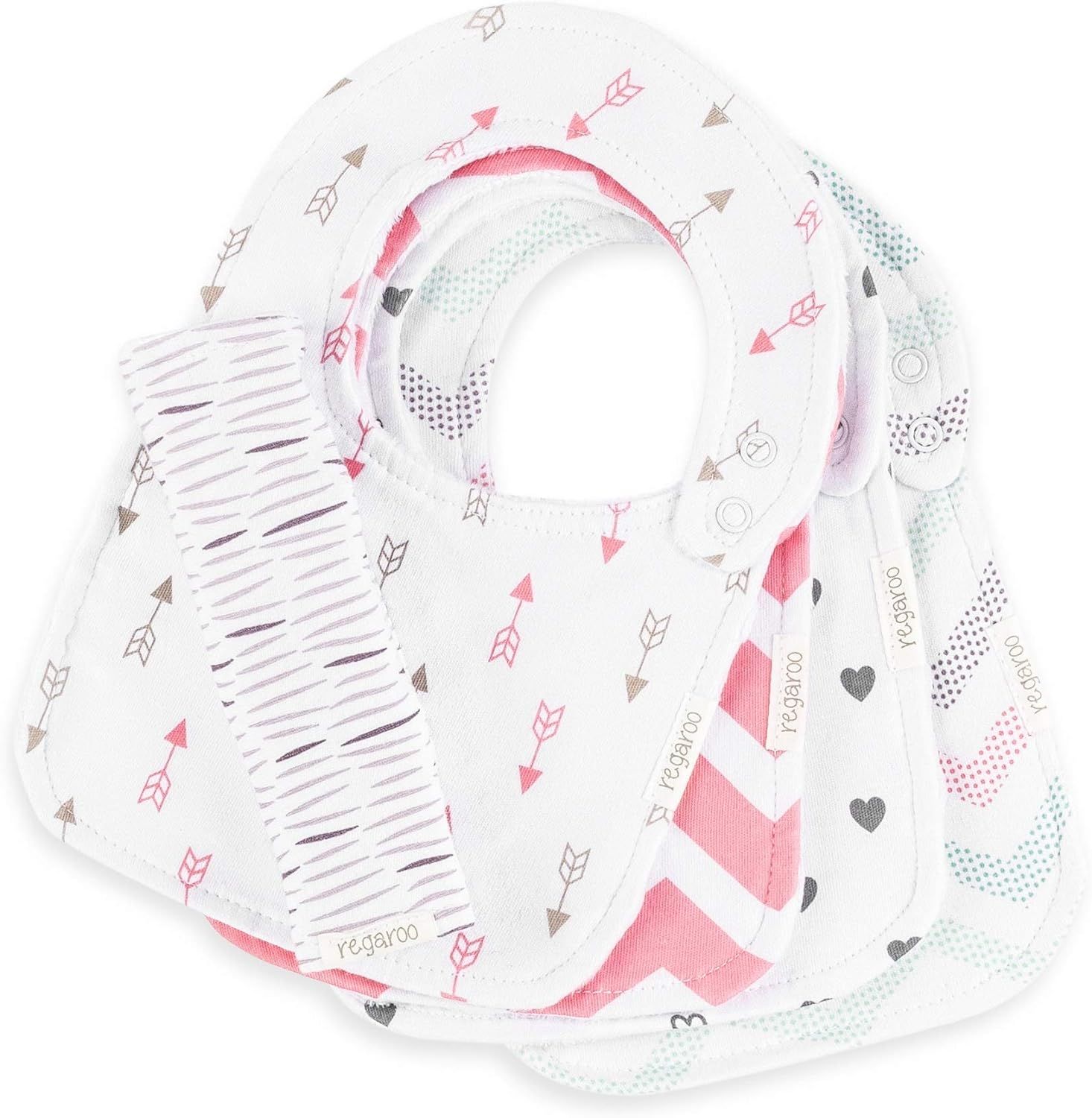 The Ultimate Waterproof Baby Bib by Regaroo - Triple Layer with Softest, Cotton Front & Back plus... | Amazon (US)