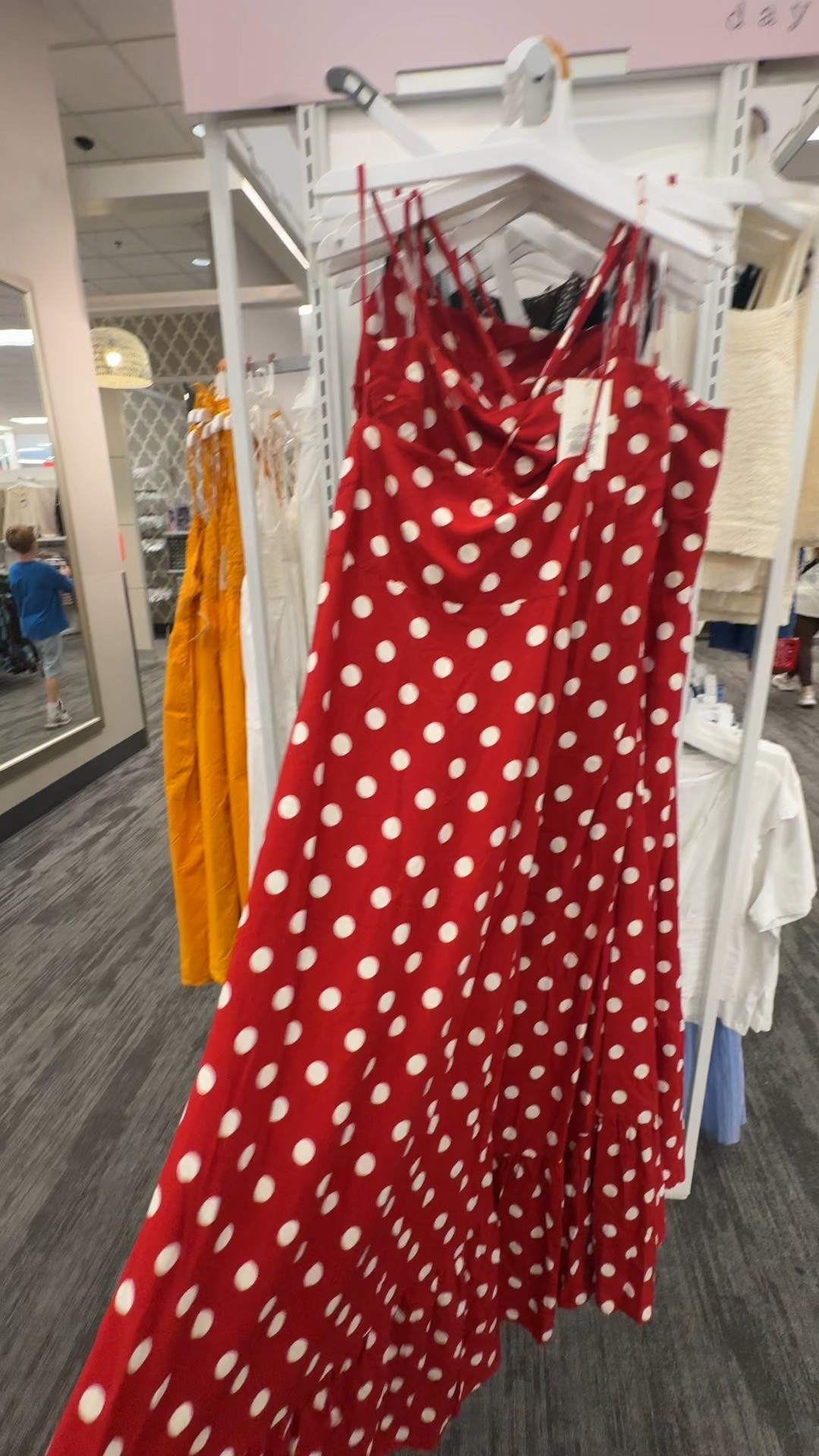 Love this polka dot dress!  

 #LTKdayinmylife #LTKgrwm #LTKootd