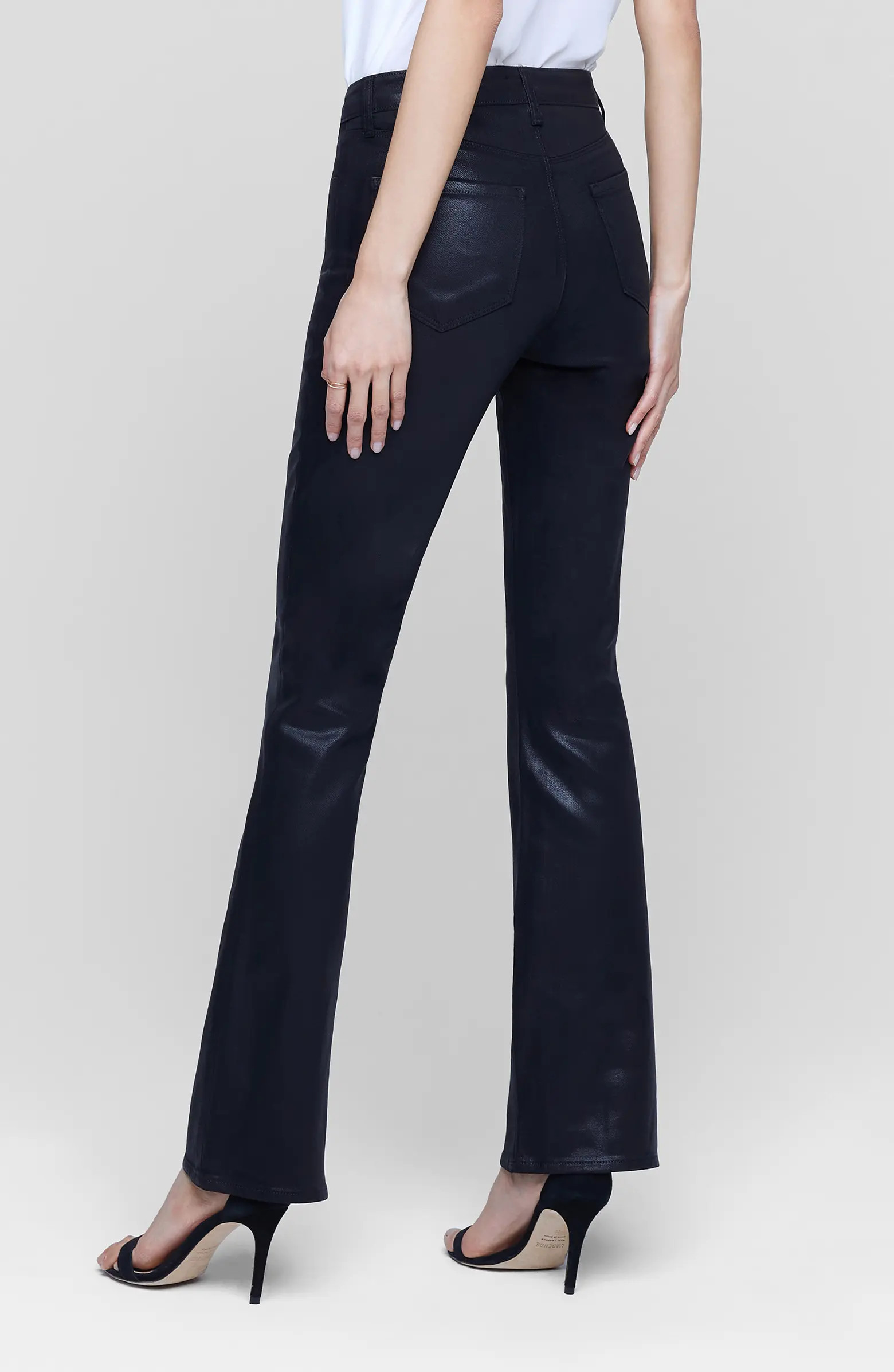 L'AGENCE Oriana High Waist Straight Leg Jeans | Nordstromrack | Nordstrom Rack