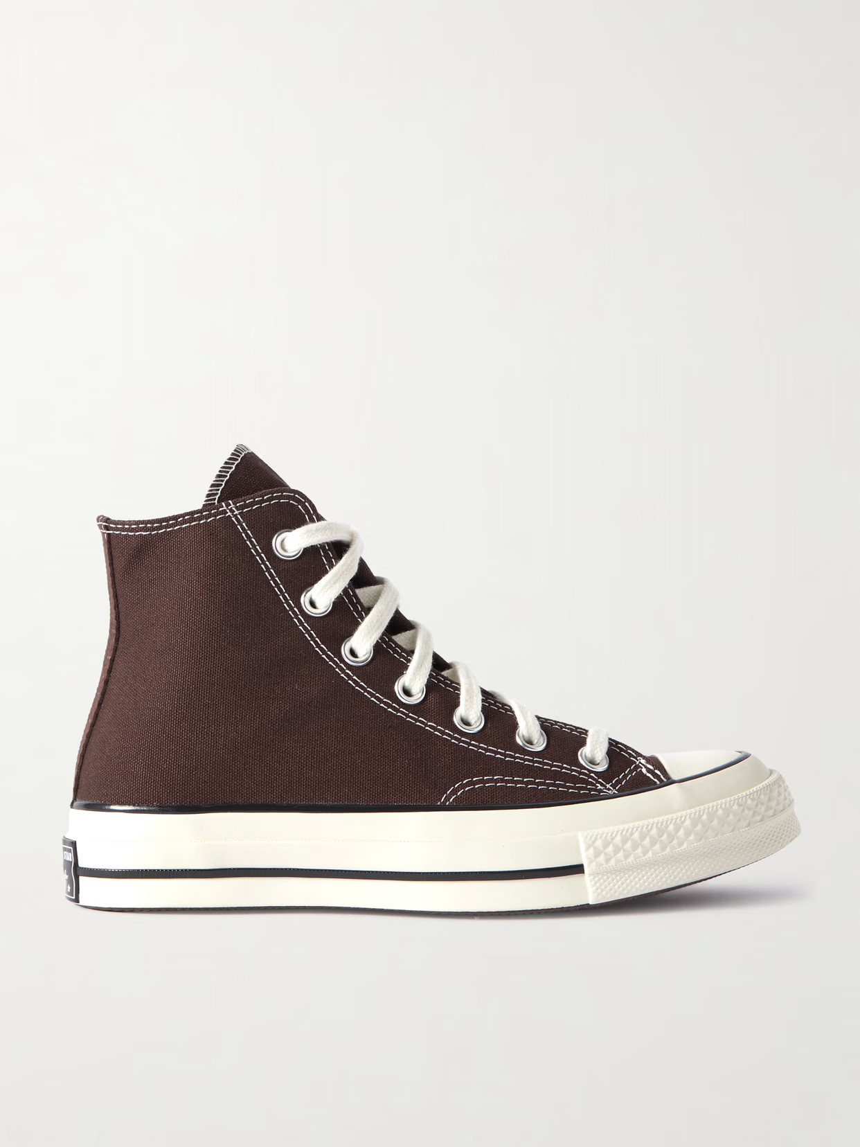 CONVERSE - Chuck Taylor All Star 70 Canvas High-top Sneakers - Brown | NET-A-PORTER (UK & EU)
