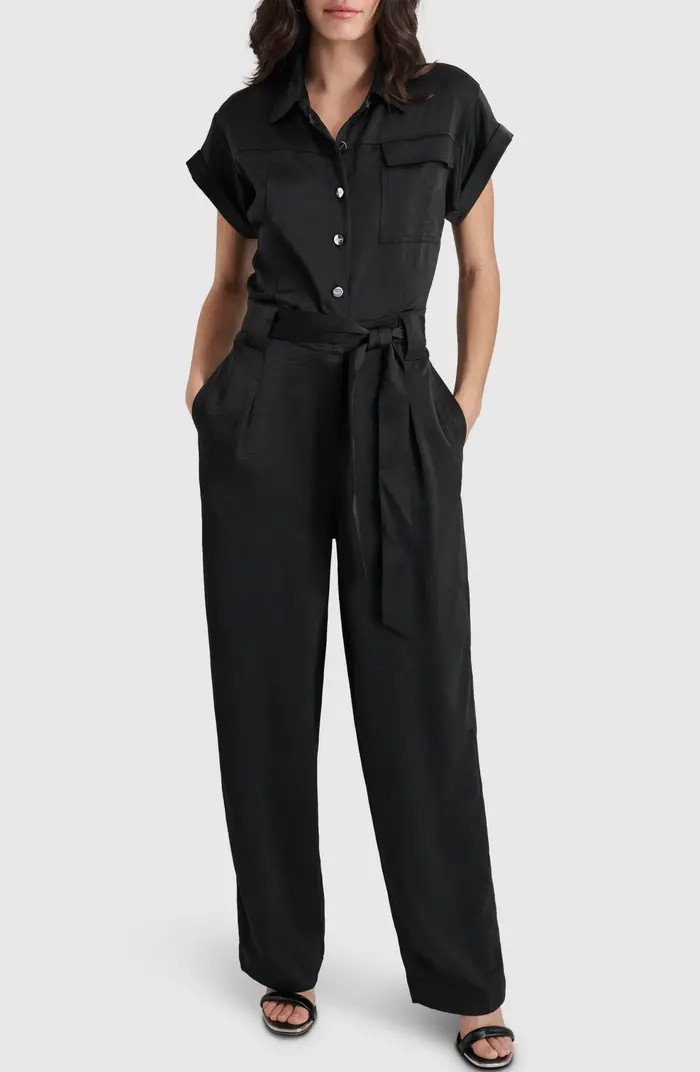 Short Sleeve Utility Jumpsuit | Nordstrom