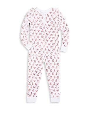 Roller Rabbit Baby Girl's, Little Girl's and Girl's Cotton Printed Pajama Set - Rose - Size 2 | Saks Fifth Avenue