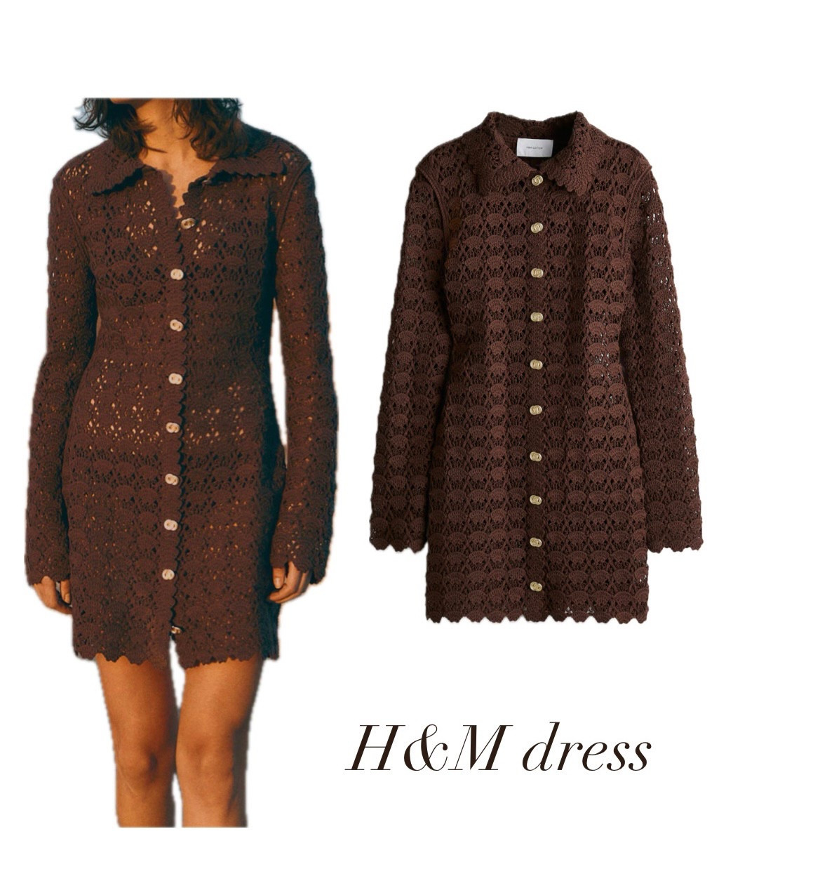 H&M crochet dress

#LTKFashionMonth #LTKspring #LTKeurope