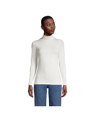 Women's Petite Lightweight Jersey Long Sleeve Turtleneck | Macy's