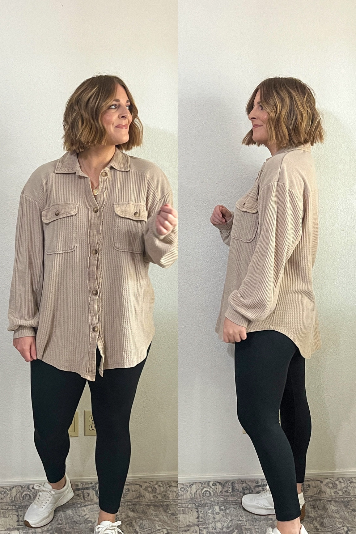 Knit shacket// legging friendly and on sale with code GET20

Wearing L in shacket
Wearing L in leggings (tts)

#LTKmidsize #LTKfindsunder50 #LTKsalealert