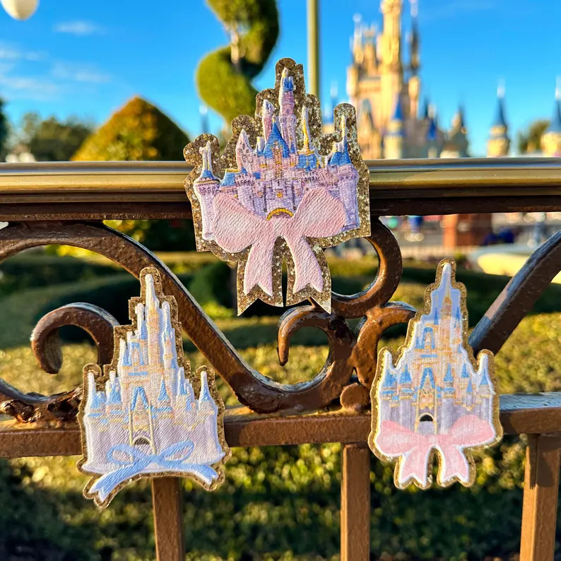 Disney Castle Patches. Disney World Castle Patch. Disneyland Castle Patch. WDW Castle. Cinderella... | Etsy (US)