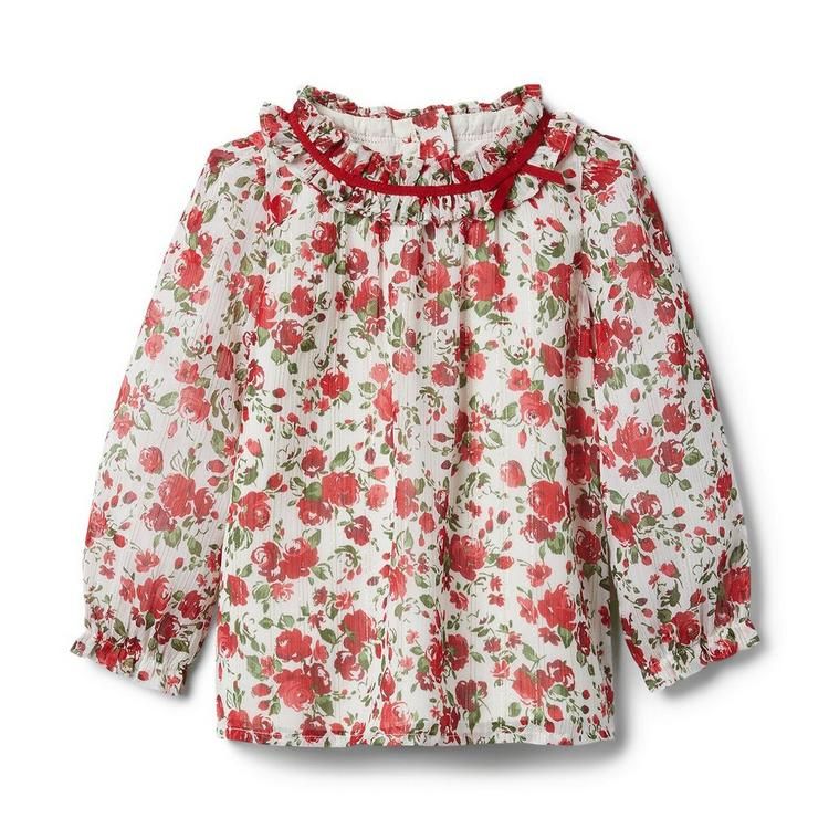 Floral Chiffon Top | Janie and Jack