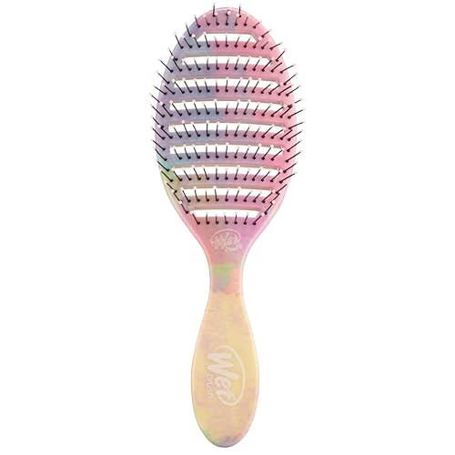 Wet Brush Speed Dry Hair Brush - Stripes (Color Wash) - Vented Design and Ultra Soft HeatFlex Bristles Are Blow Dry Safe With Ergonomic Handle Manages Tangle and Uncontrollable Hair - Pain-Free | Amazon (US)