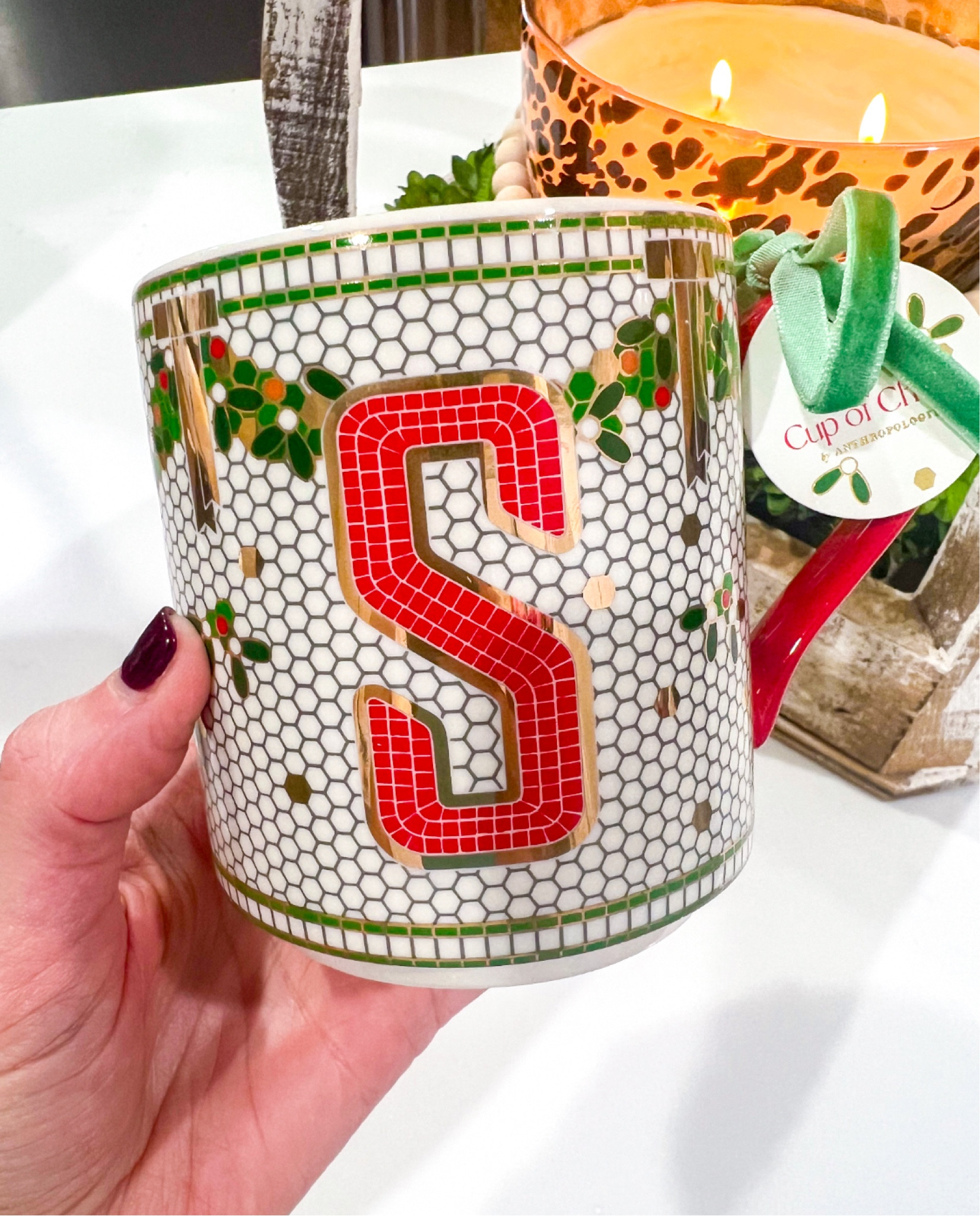 Anthropologie Christmas Bistro mugs 🎄

#LTKhome #LTKHoliday #LTKSeasonal