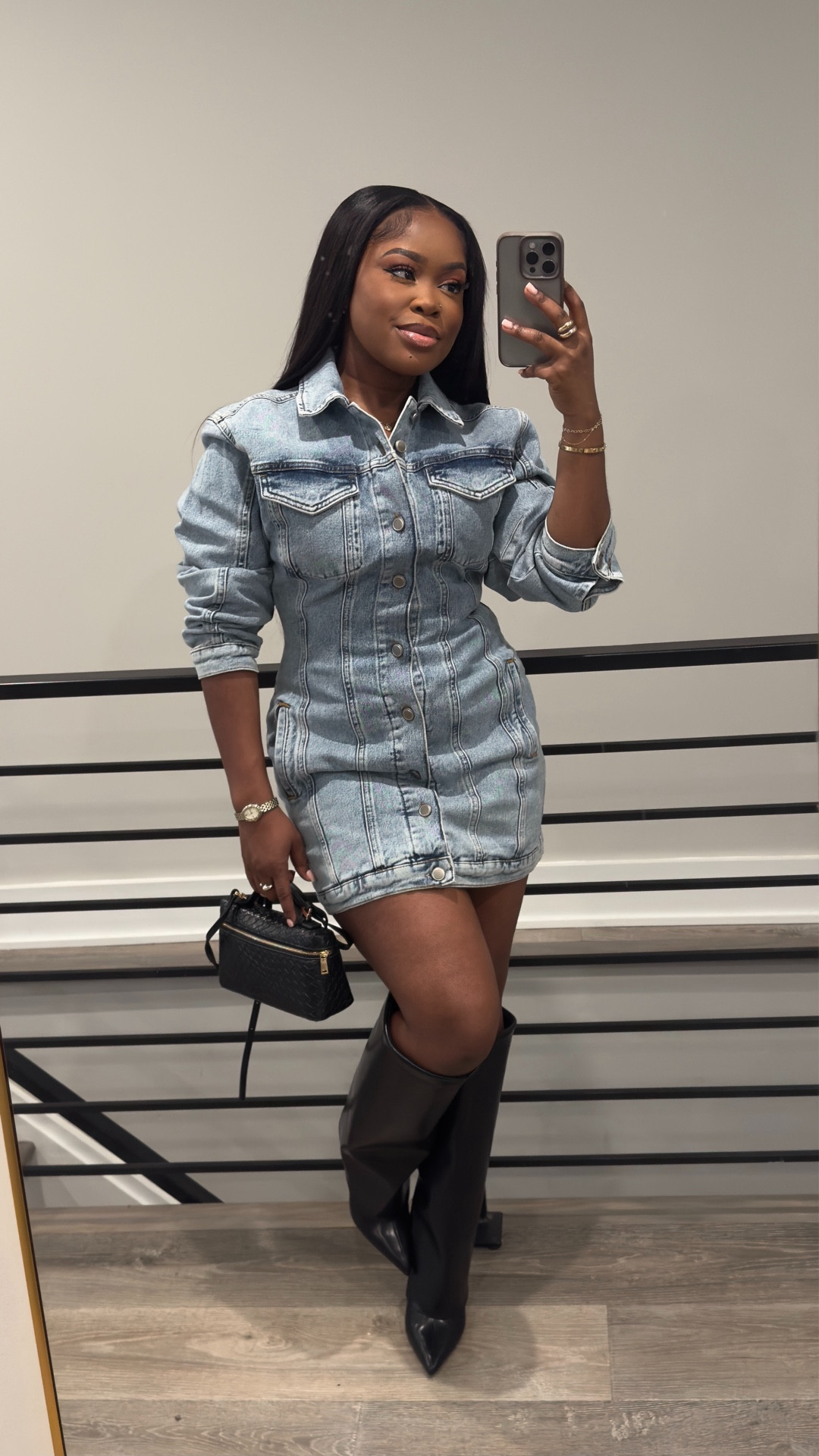 A cute denim number🩵

#LTKCyberWeek #LTKgrwm #LTKootd