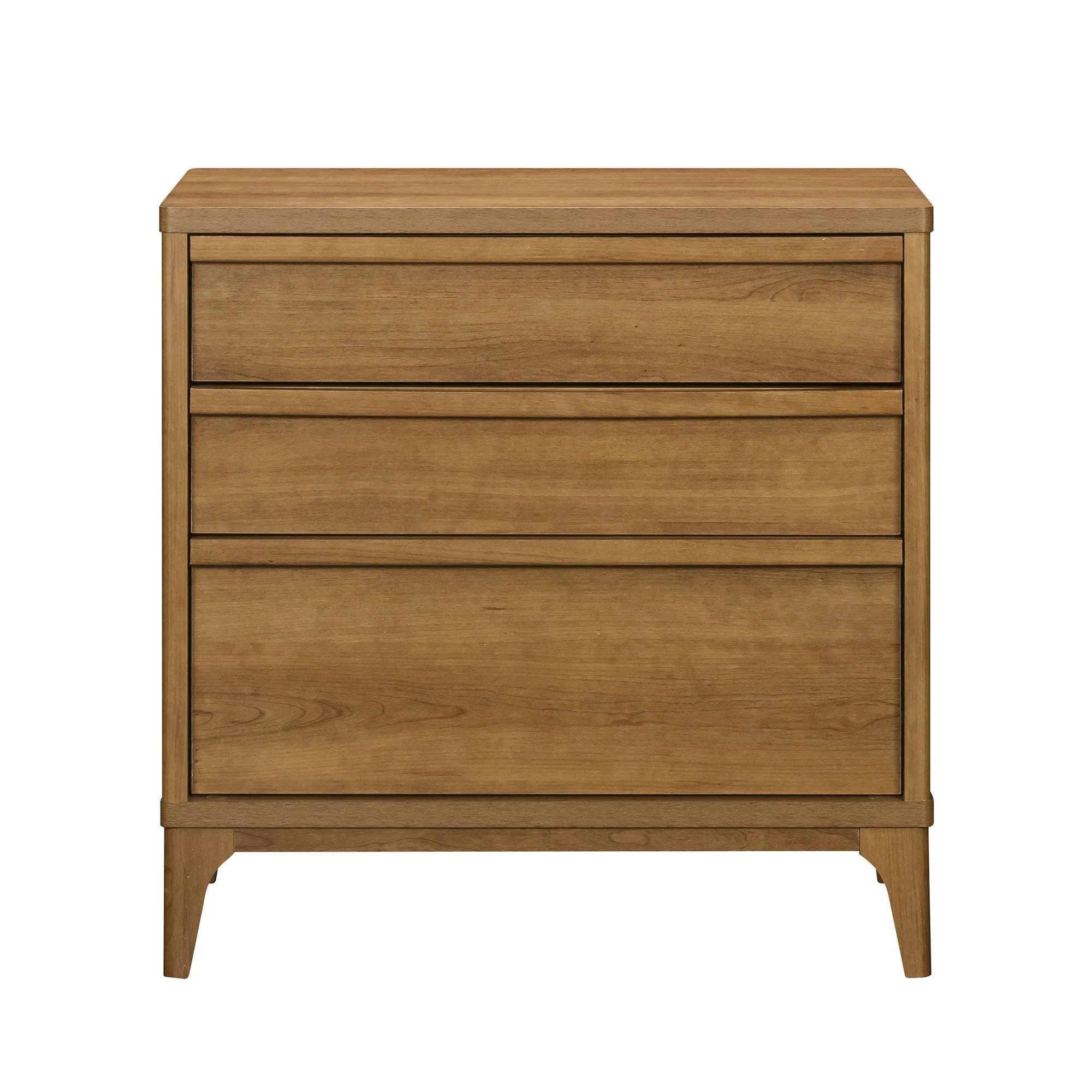 Better Homes & Gardens Greyson 3-Drawer Nightstand with USB, Acorn Finish | Walmart (US)