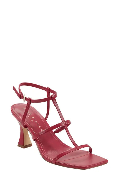 Marc Fisher LTD Dennie Ankle Strap Sandal in Dark Pink at Nordstrom, Size 11 | Nordstrom