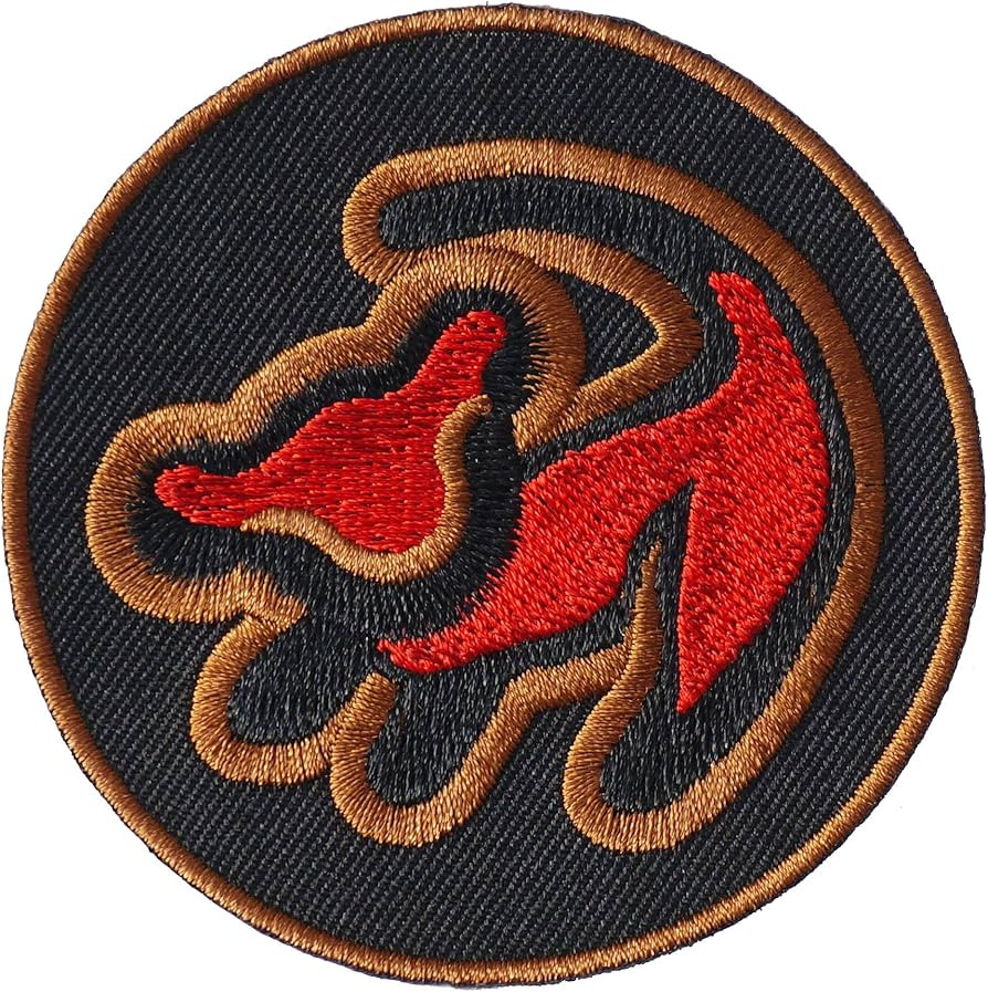 Simba Embroidered Iron On Patch Lion Iron on Patch Logo Symbol Backpack Jean Jacket Bag | Amazon (US)