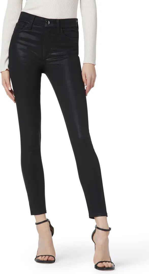 The Charlie High Waist Coated Ankle Skinny Jeans | Nordstrom
