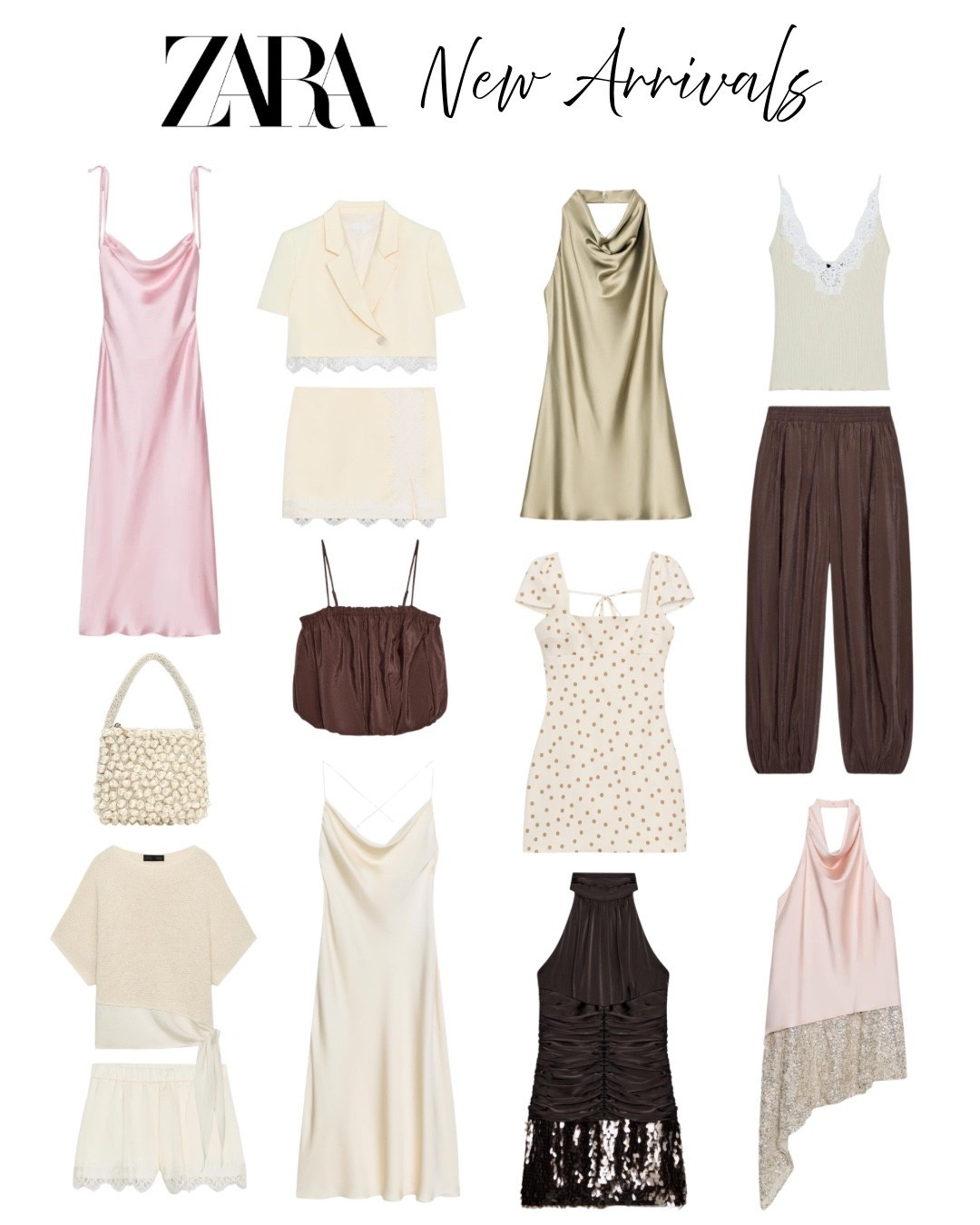 ZARA New In - So many gorg new in pieces from @Zara with some more dressier satin summer bits. 

#dress #satin #coord

#LTKspring #LTKwedding #LTKsummer