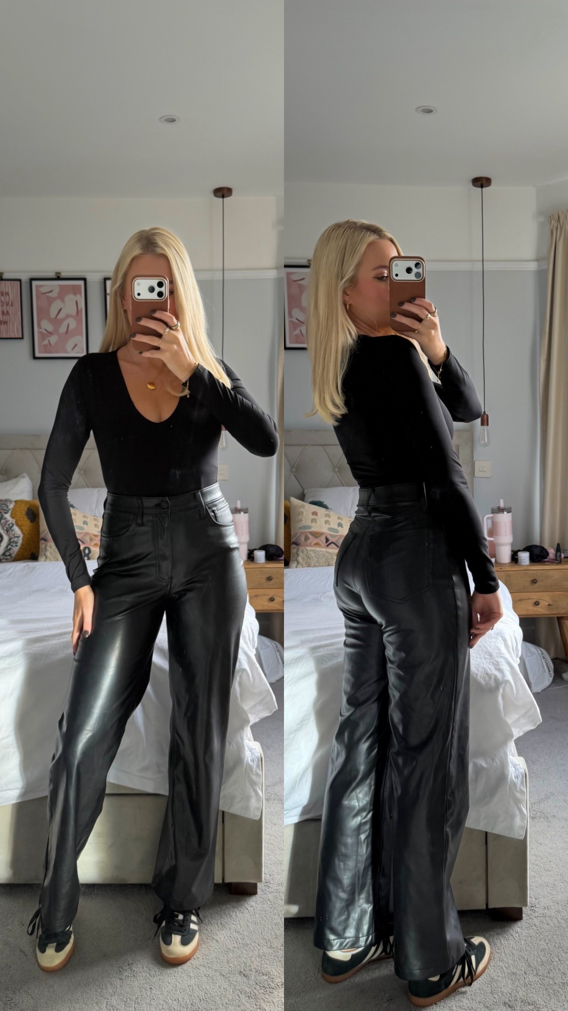 Curve love leather trousers - £51 instead of £72 this weekend with code AFXLTK 

I wear w26 xxx 

Abercrombie, leather trousers, Abercrombie discount 

#LTKuk #LTKautumn