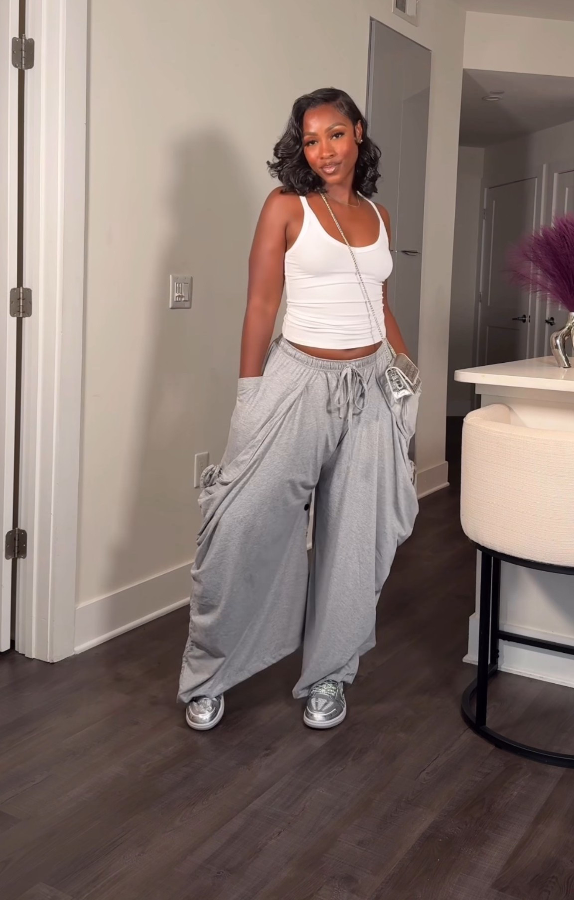 Another cute and comfy fit 🤍 #palazopants 

#LTKootd