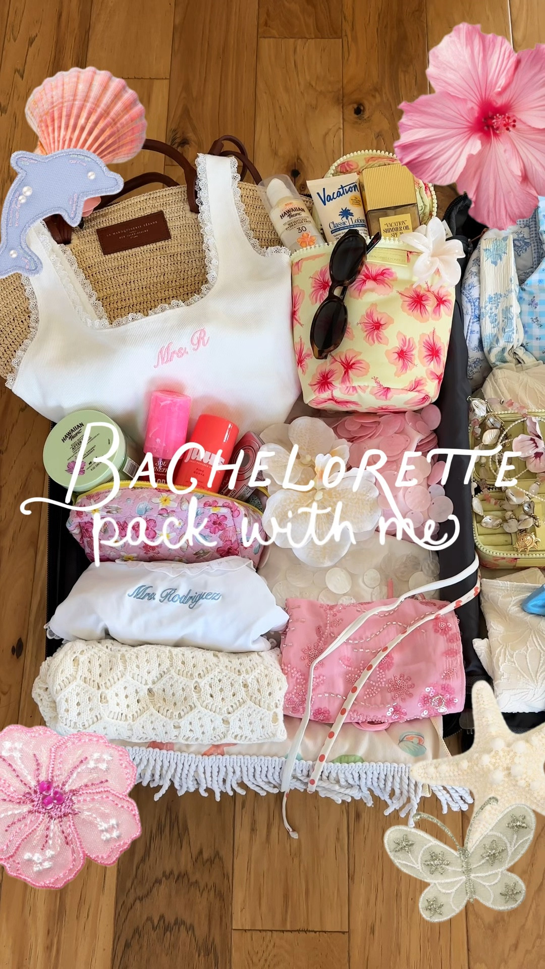 Florida bachelorette trip! Packing all my bridal essentials as someone who loves color 🤭🌸💍 

#LTKTravel #LTKSeasonal #LTKSwim