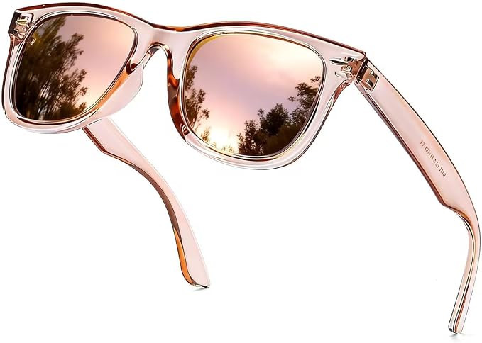 SIPHEW Polarized Sunglasses for Women & Men - UV400 Mirrored Beach Eyewear, Designer Unisex Fashi... | Amazon (US)