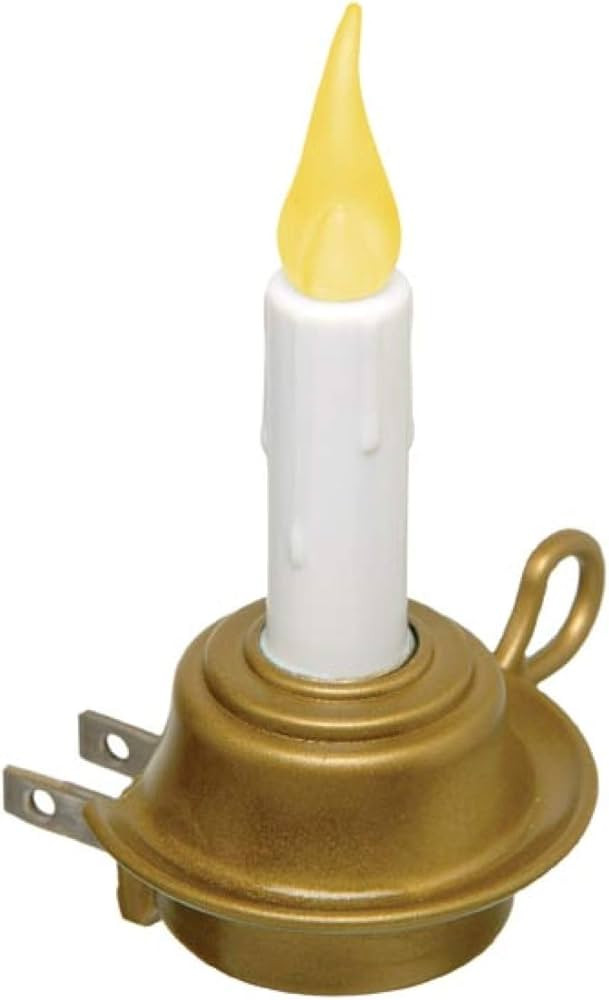 FPC1255 Rotating LED Flameless Candle Night Light Rotating LED Flameless Candle | Amazon (US)