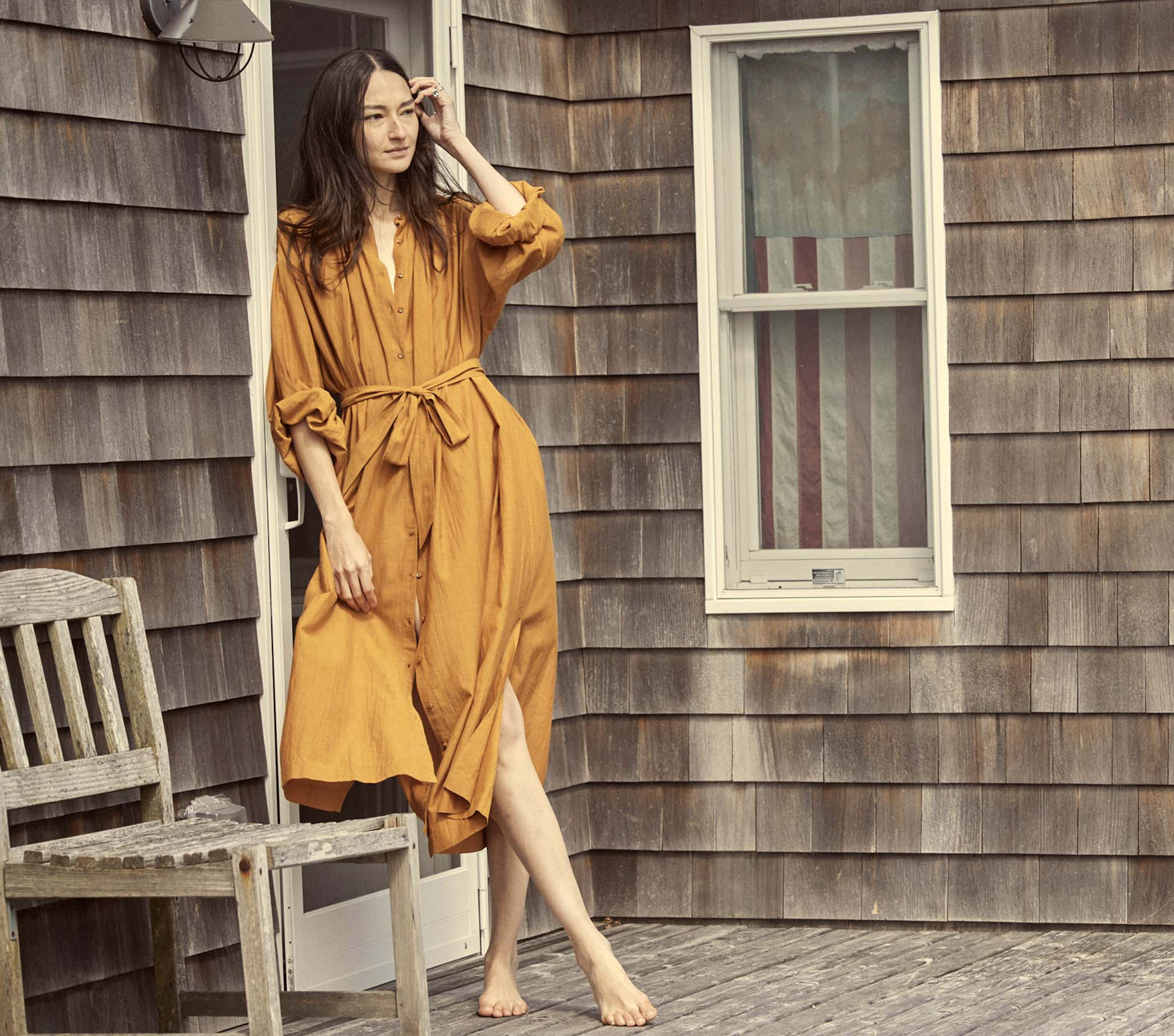 Joan Dress - Foxtail | DÔEN | DOEN