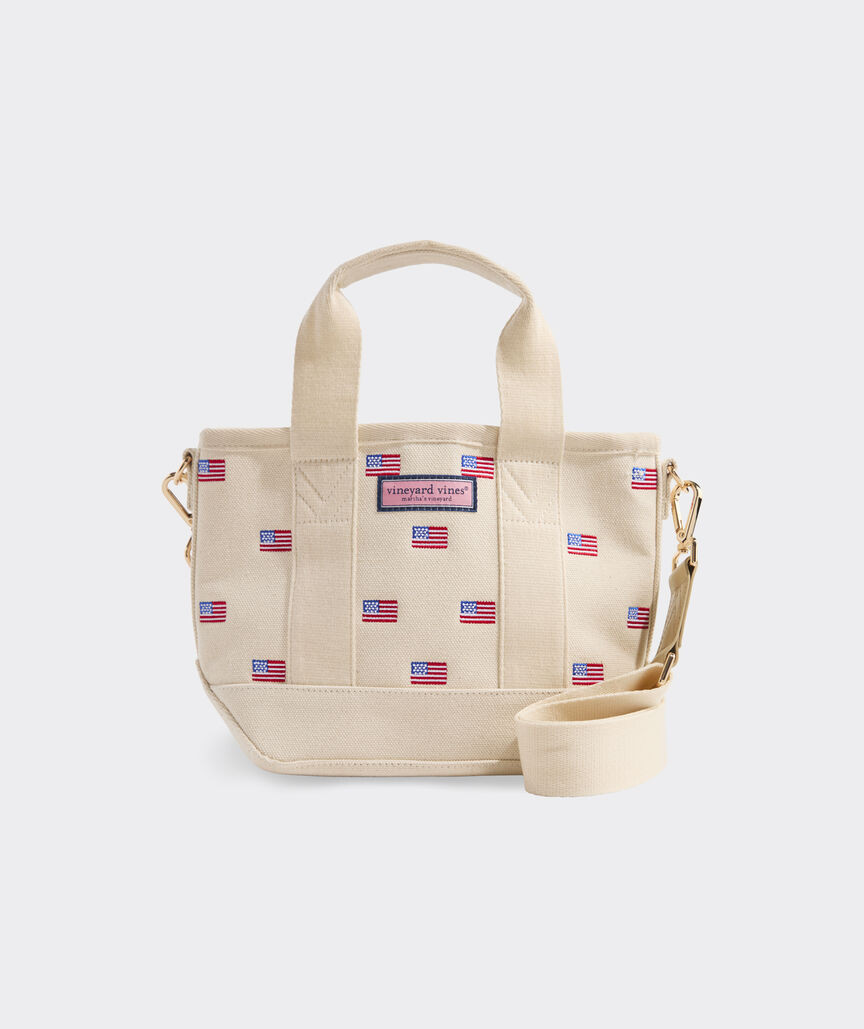 Embroidered Heritage Mini Tote | vineyard vines